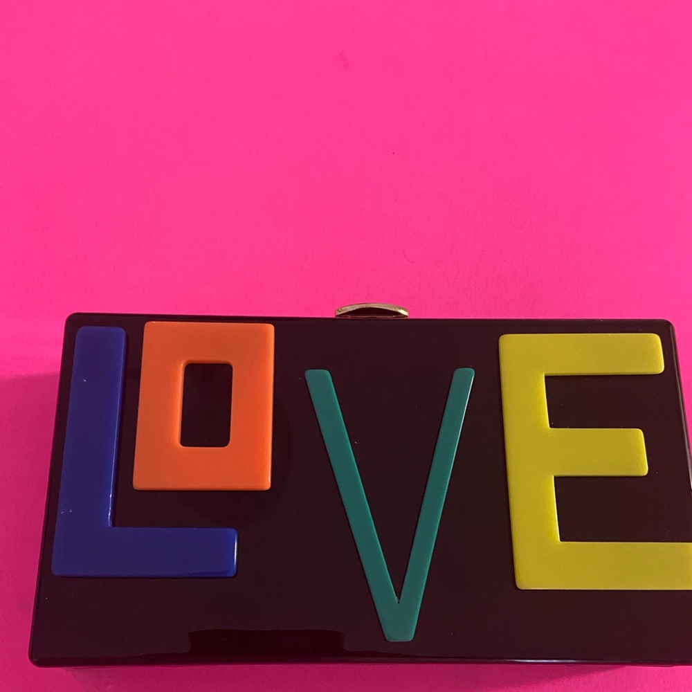 Brand New Multi-Colored Clutch